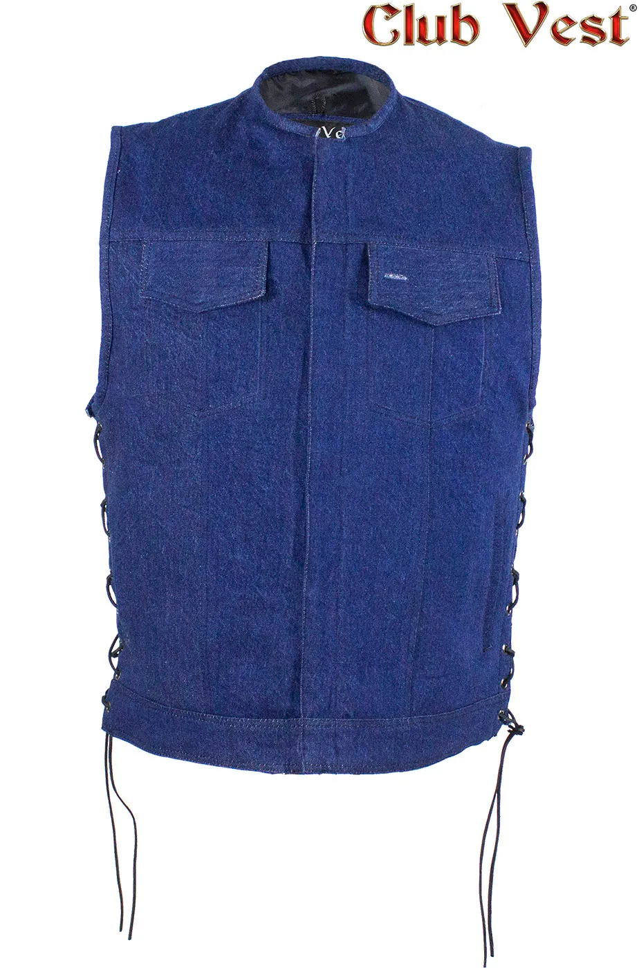 Men's Blue Denim Vest by Club Vest®