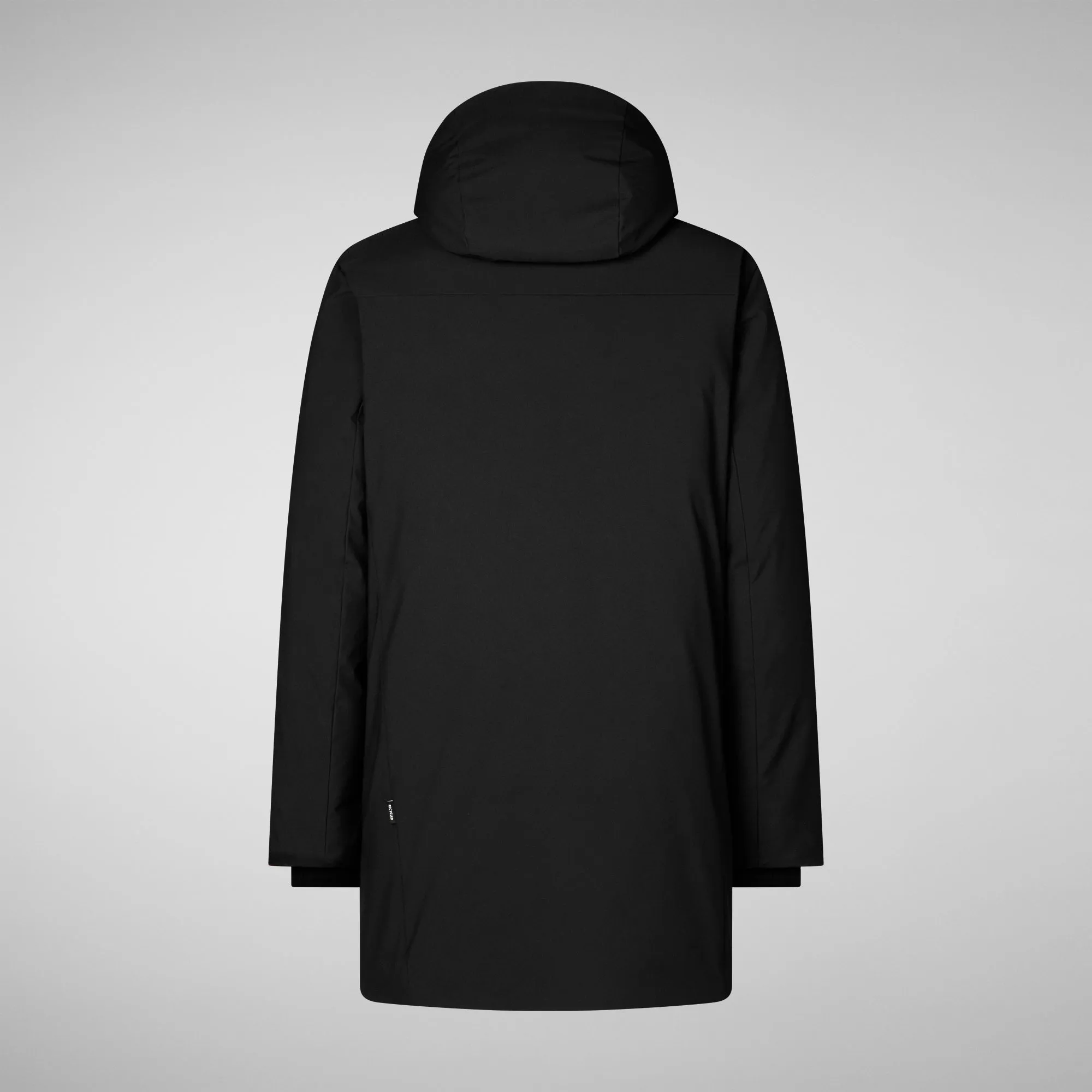 Men's  hooded parka Wilson in black