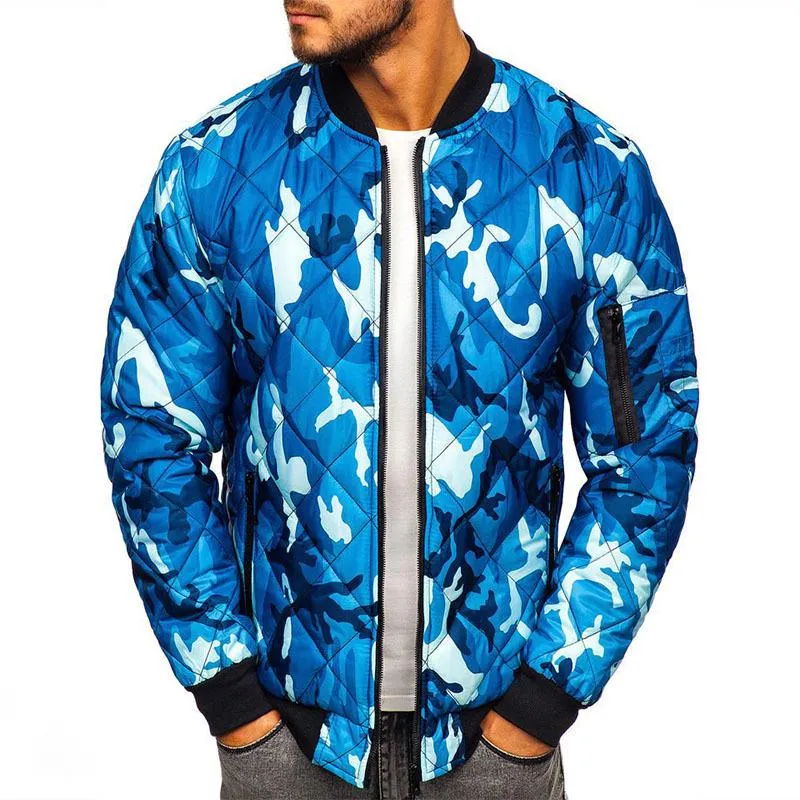 Men's Loose Camouflage Cotton Jacket 05513082YM