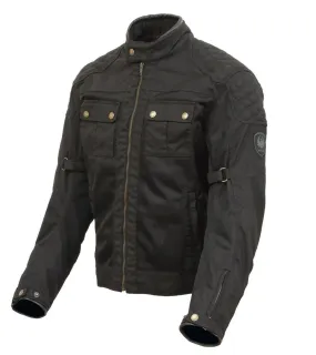 Merlin Shenstone Air D3O Tech Wax Jacket - Black