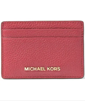 Michael Kors Pebble Leather Card Holder