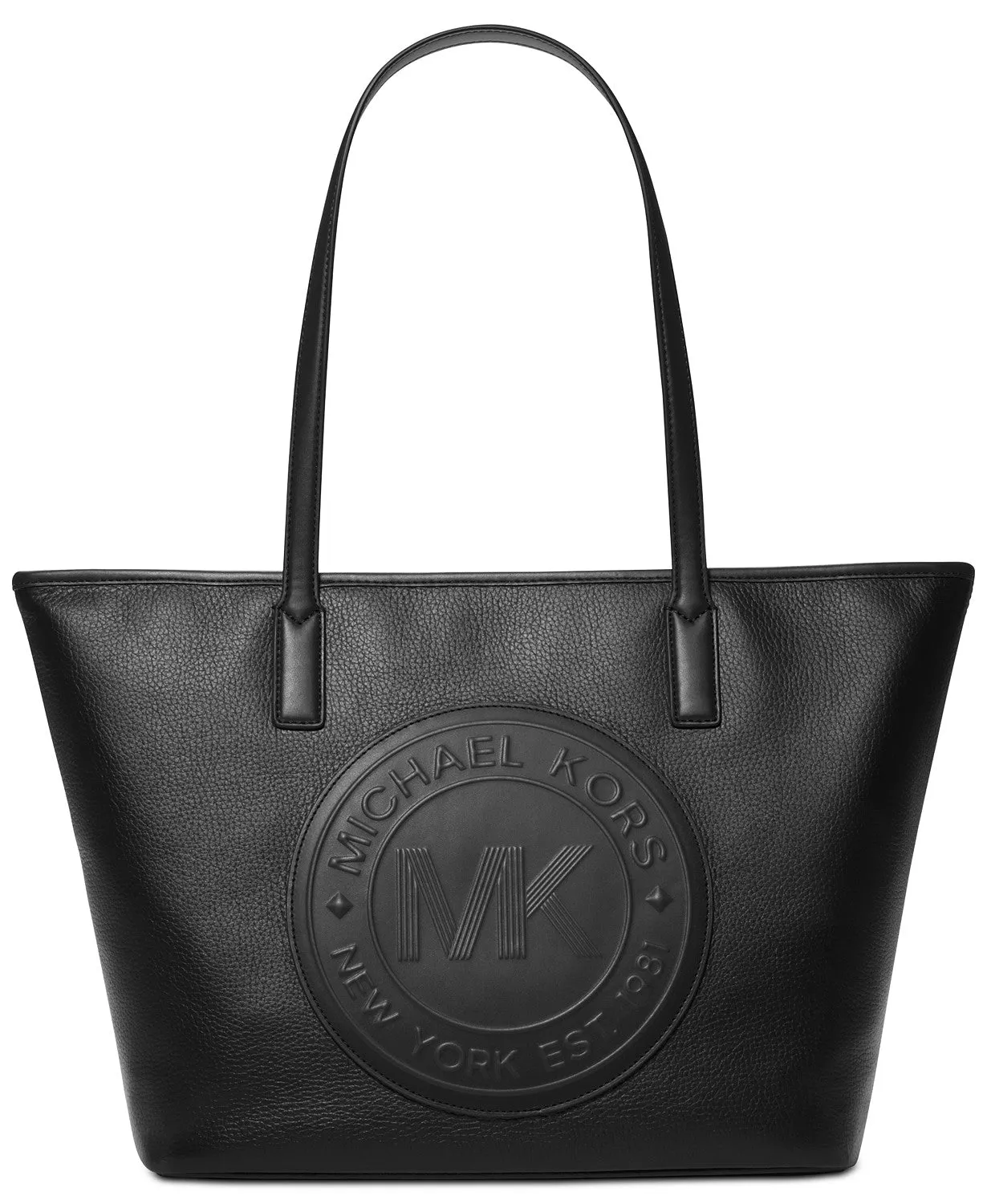 Michael Kors Women's Black Fulton Sport Top Zip Tote