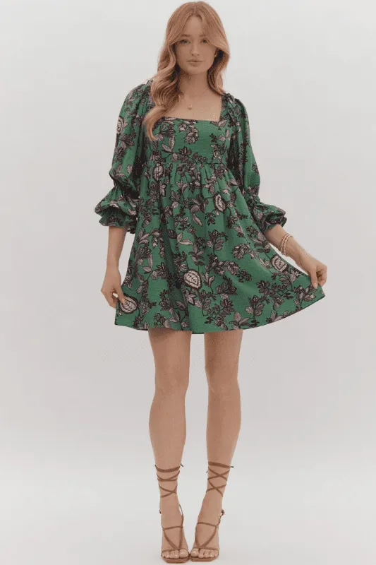 Monroe Floral Mini Dress