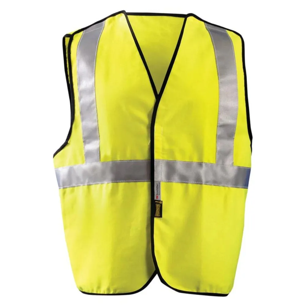 OccuNomix Flame Resistant Cotton Rich 5 PT Break Away ANSI Class 2 Solid Vest - FR-VCR1312