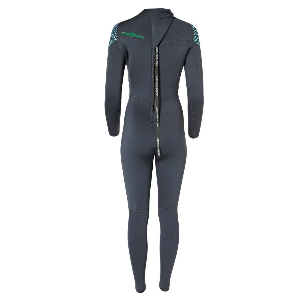 Open Box Henderson Womens 3mm Greenprene Back Zip Full Wetsuit-6T