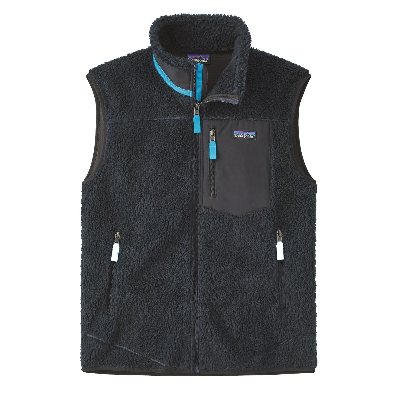 Patagonia Classic Retro-X Fleece Vest Pitch Blue