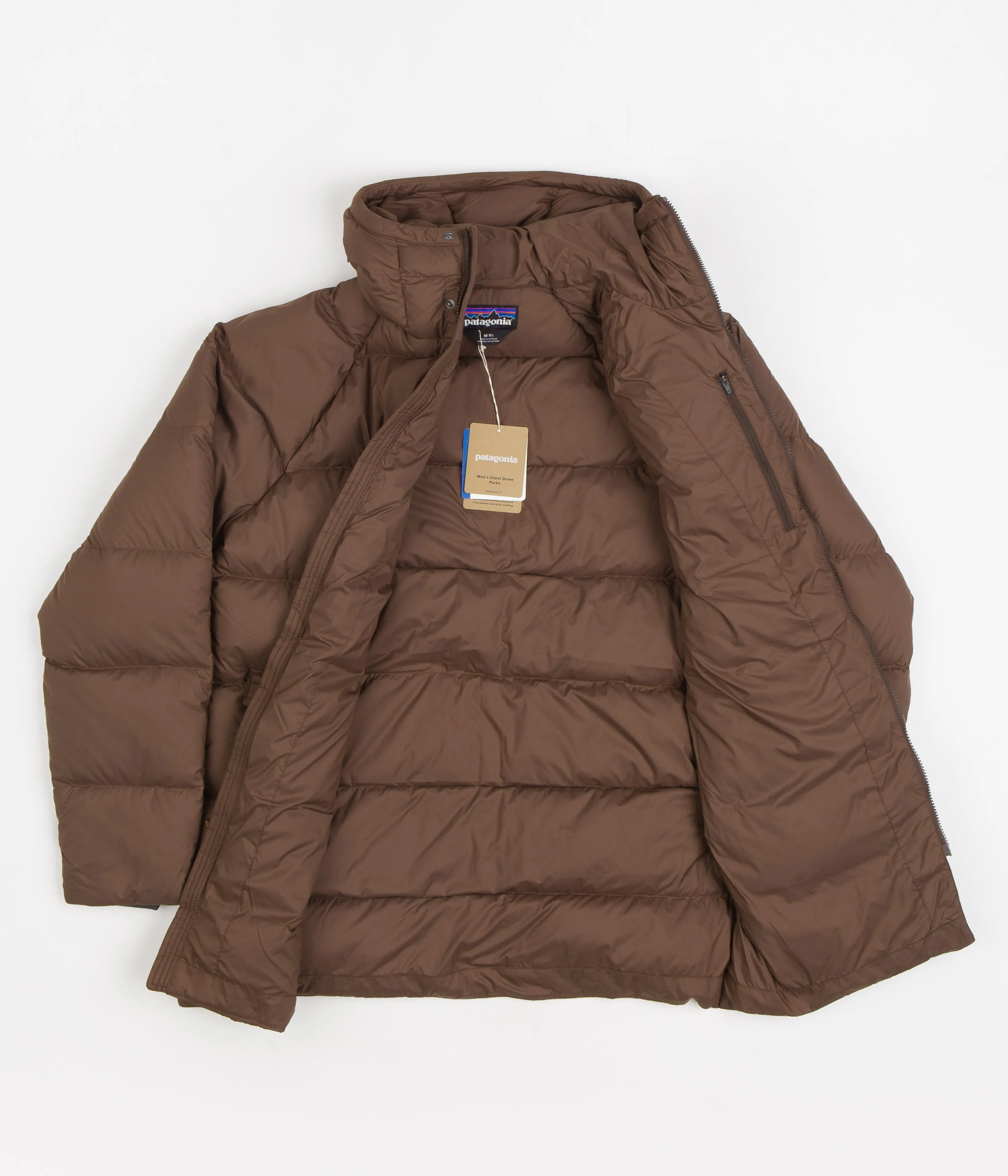 Patagonia Silent Down Parka - Cone Brown