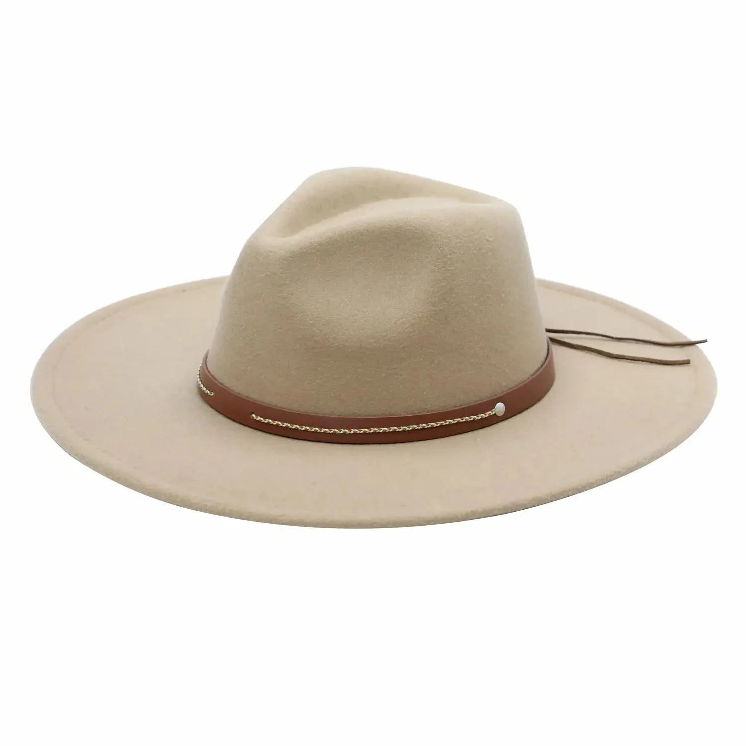 Peter Grimm Jacqulyn - Women's Wide Brim Wool Felt Fedora Hat