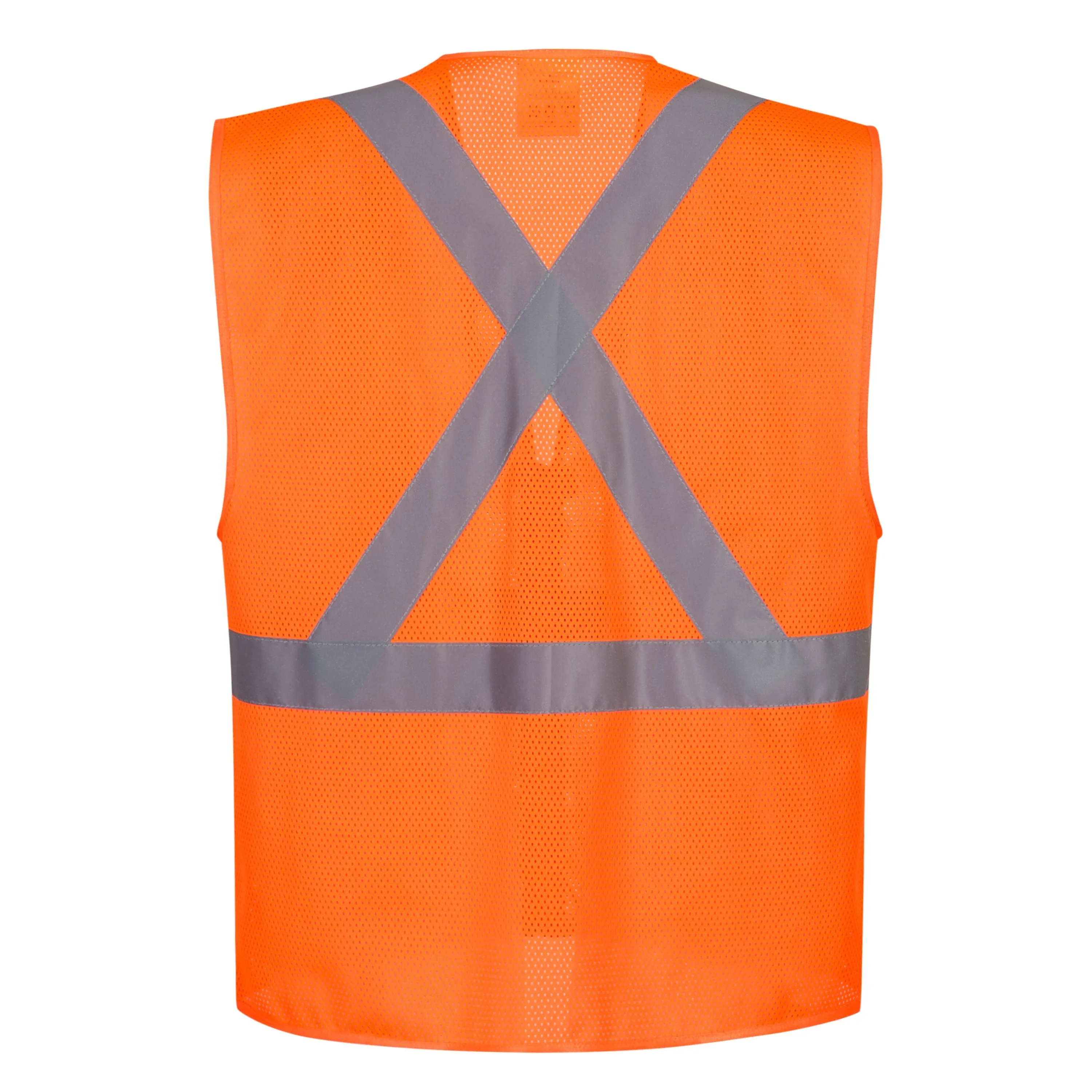 PORTWEST® US370 Atlanta Hi Vis Mesh Safety Vest - ANSI Class 2