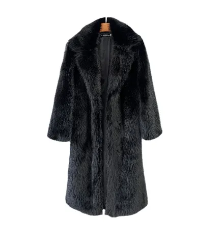 Pre Order:  Fluffy Faux Fur Winter Coat