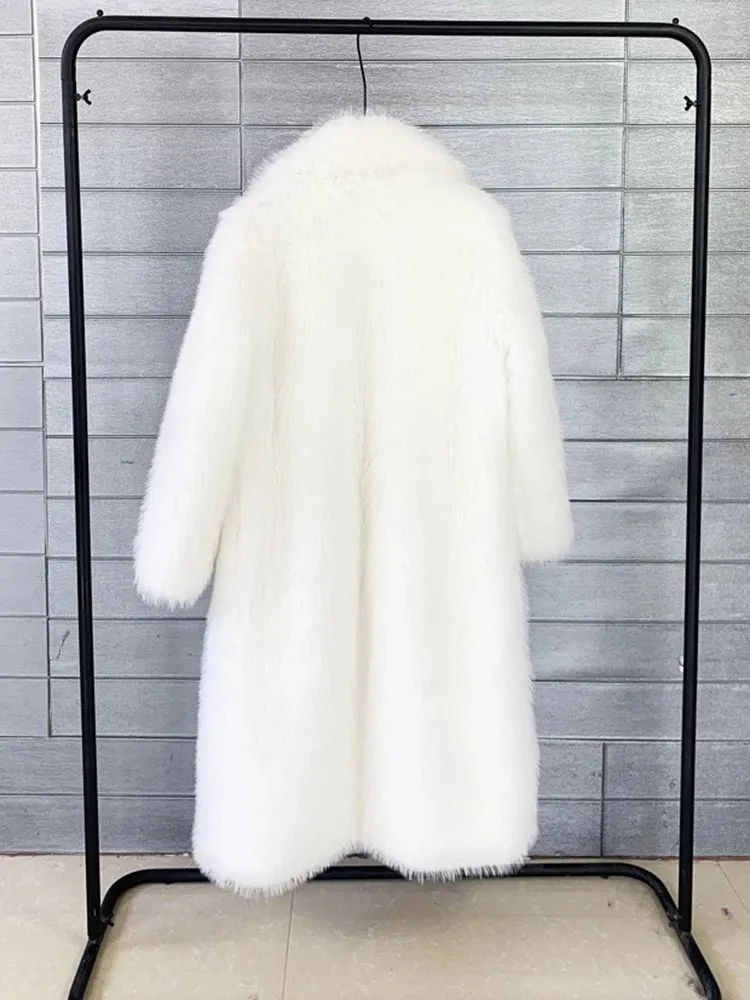 Pre Order:  Fluffy Faux Fur Winter Coat