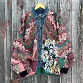 Quilt and Denim Jacket featuring My Hero Academia