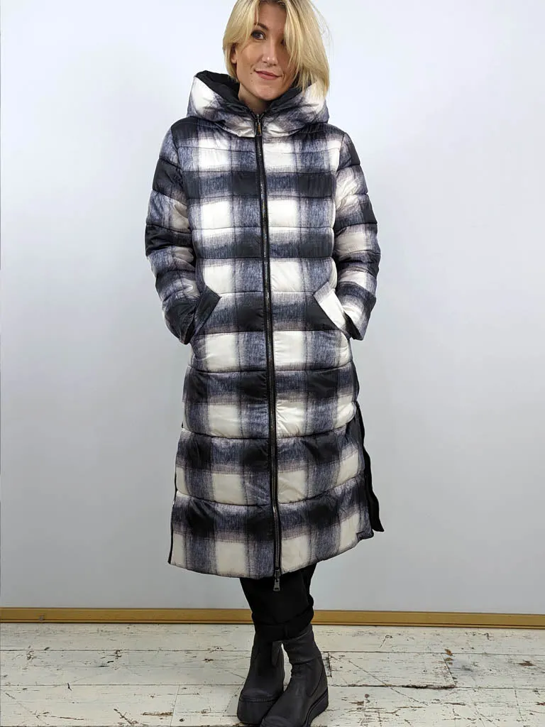 Rino   Pelle KEILA Reversible Long Padded Coat