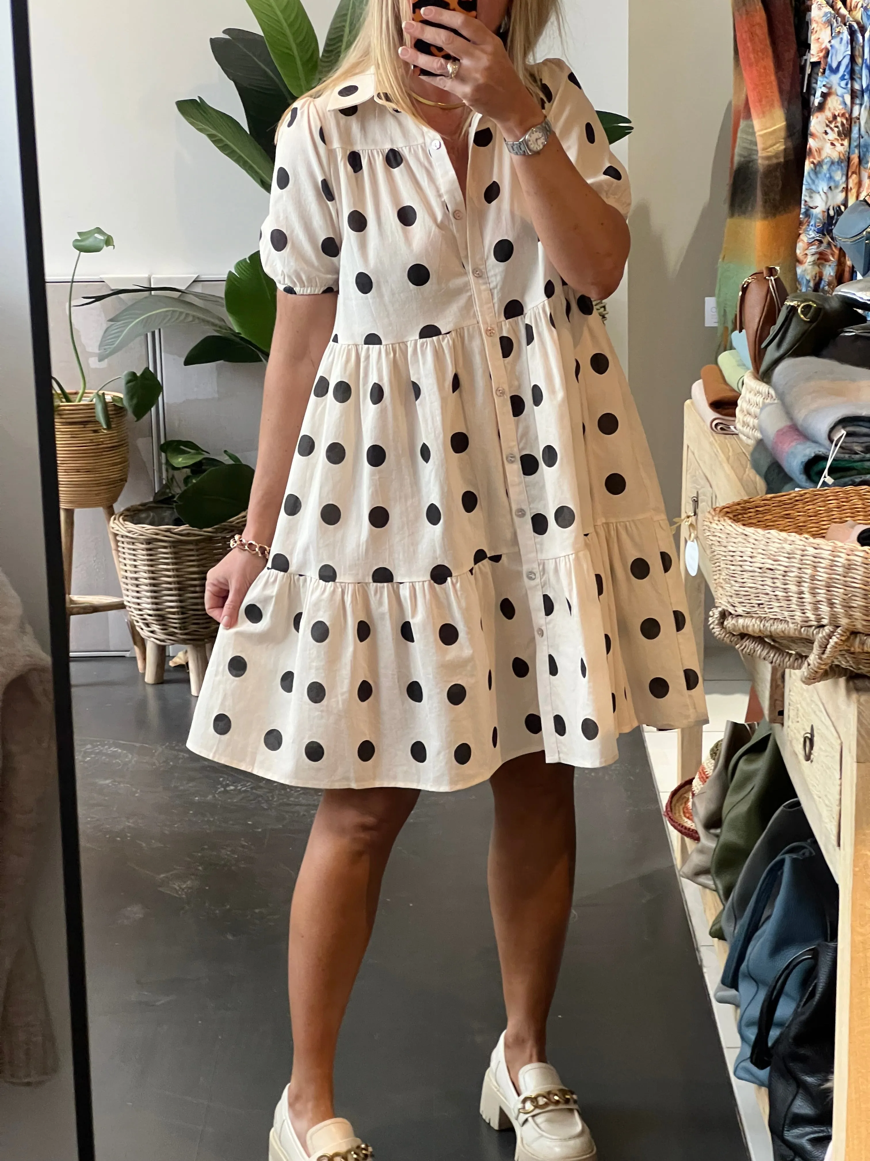 Rock Pools Vacation Dress - Polkadot