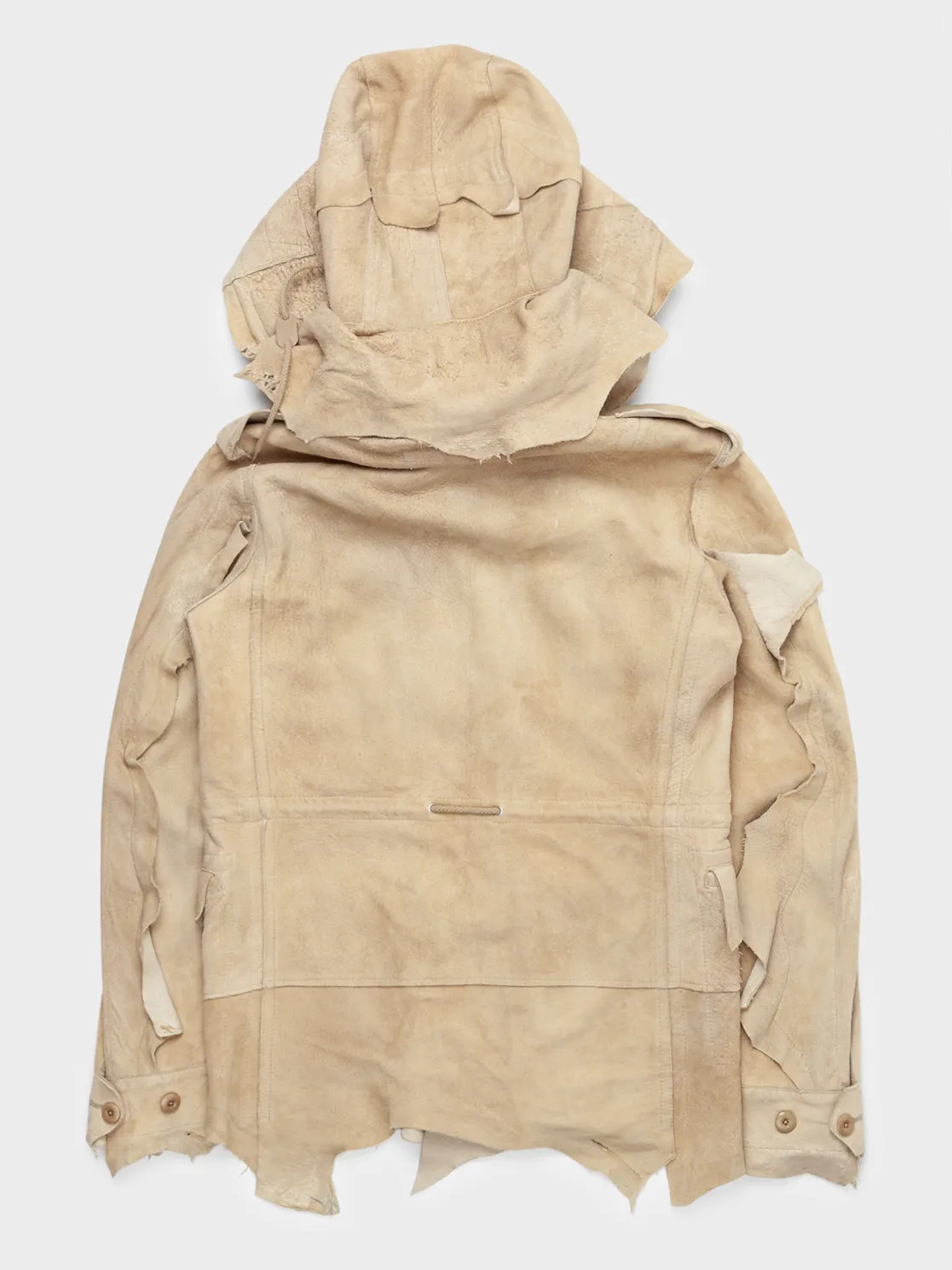 Rough Out Deerskin Parka