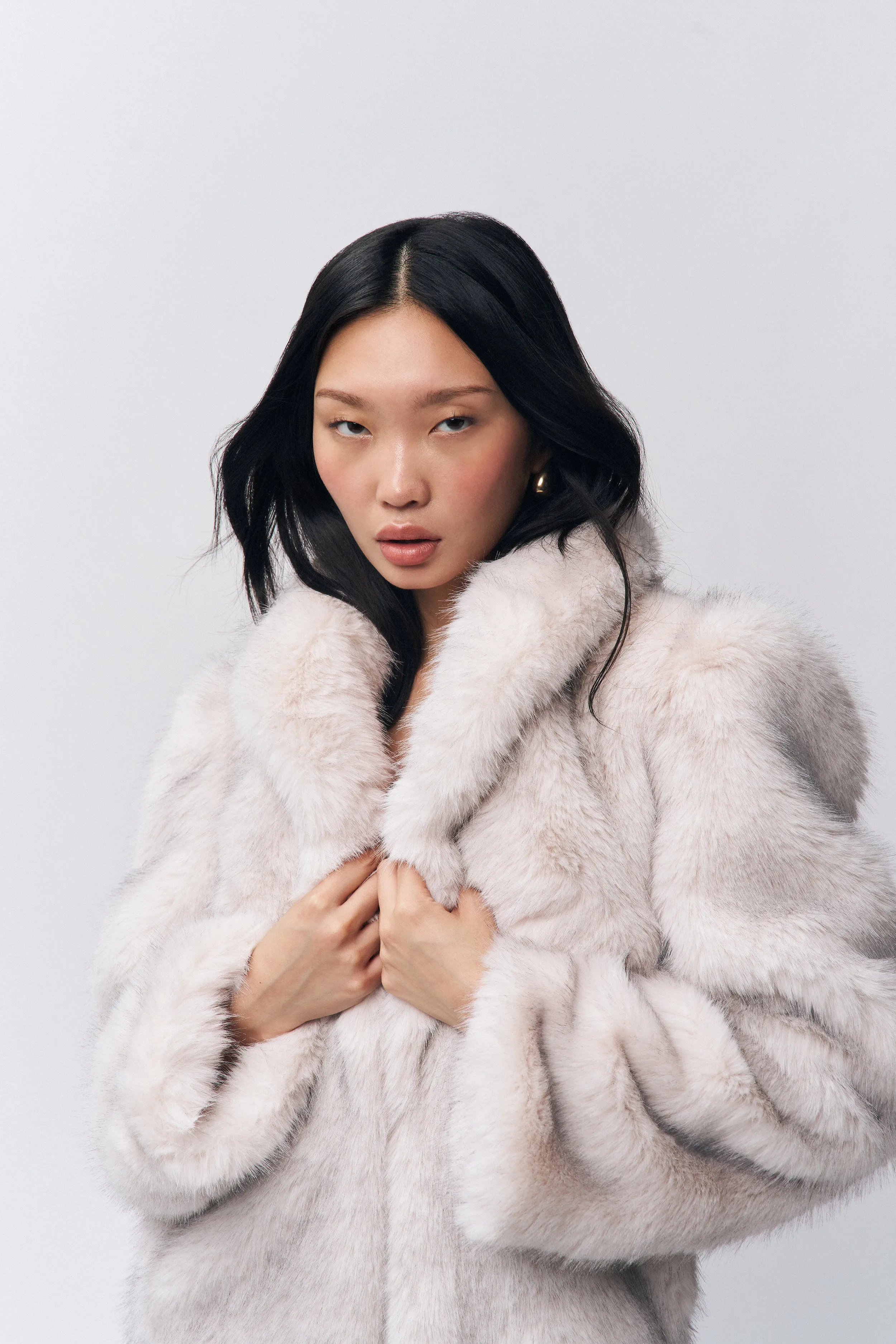 Roxie Faux Fur Coat