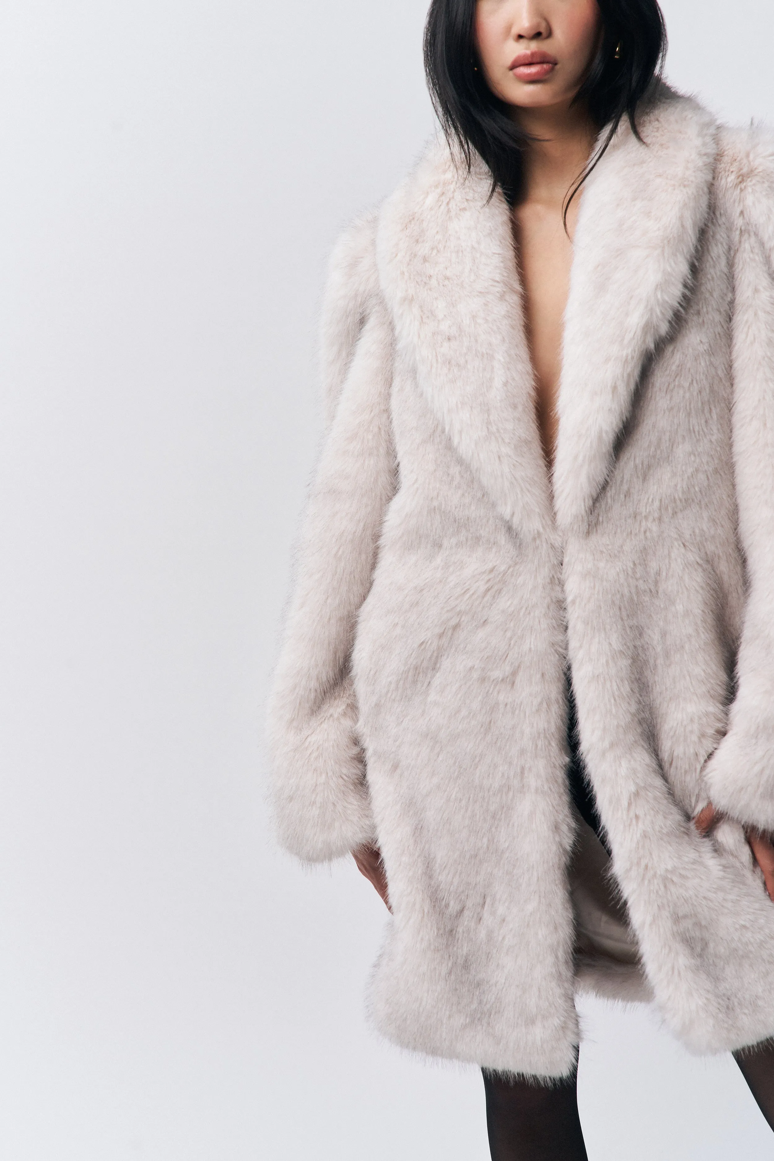 Roxie Faux Fur Coat