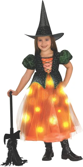 Rubie's Light Up Twinkle Witch Girls Costume