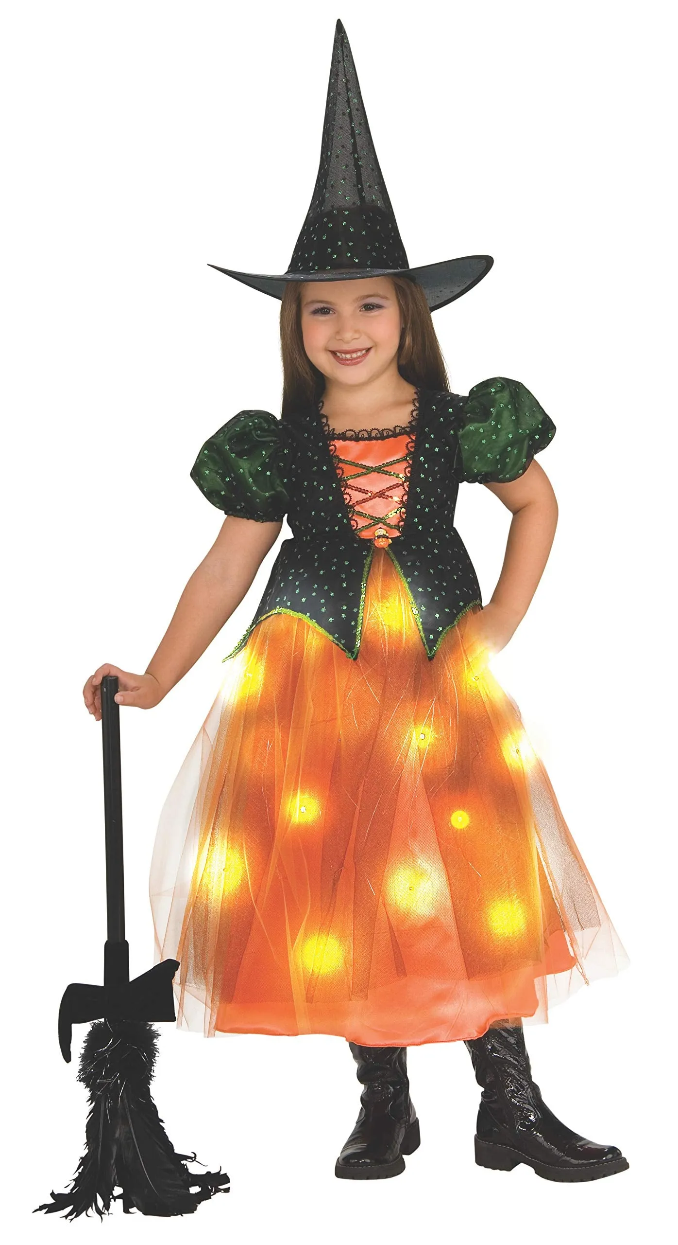 Rubie's Light Up Twinkle Witch Girls Costume