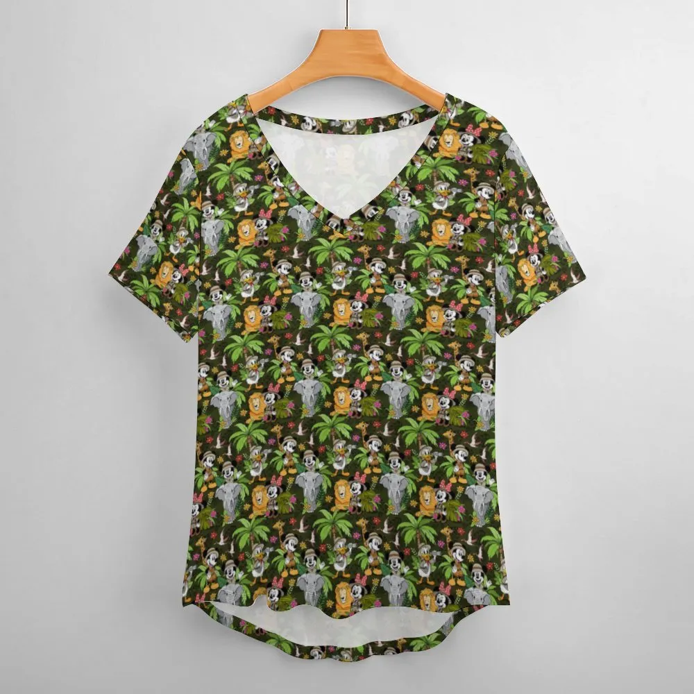 Safari Women's V-Neck T-Shirt