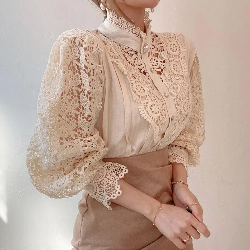 Sale Luxury Lace Blouse