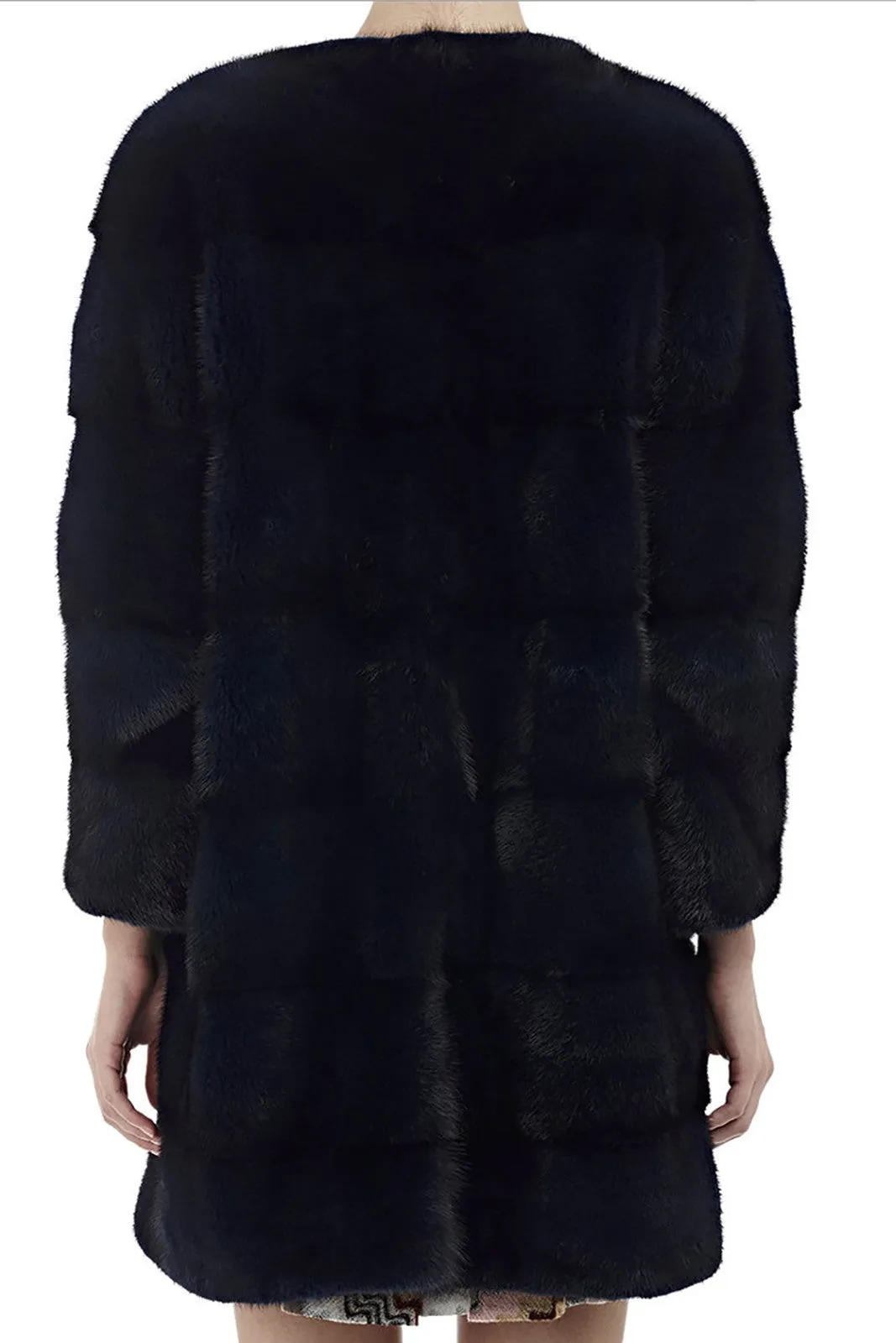 Sarah Long (80cm) Mink Fur Coat