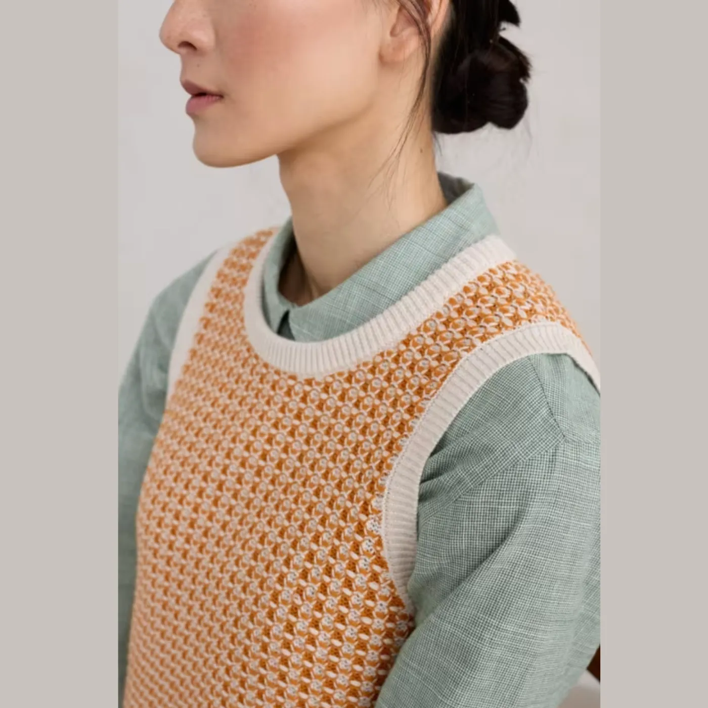 Seasalt Lichen Stone Sleevless Jumper