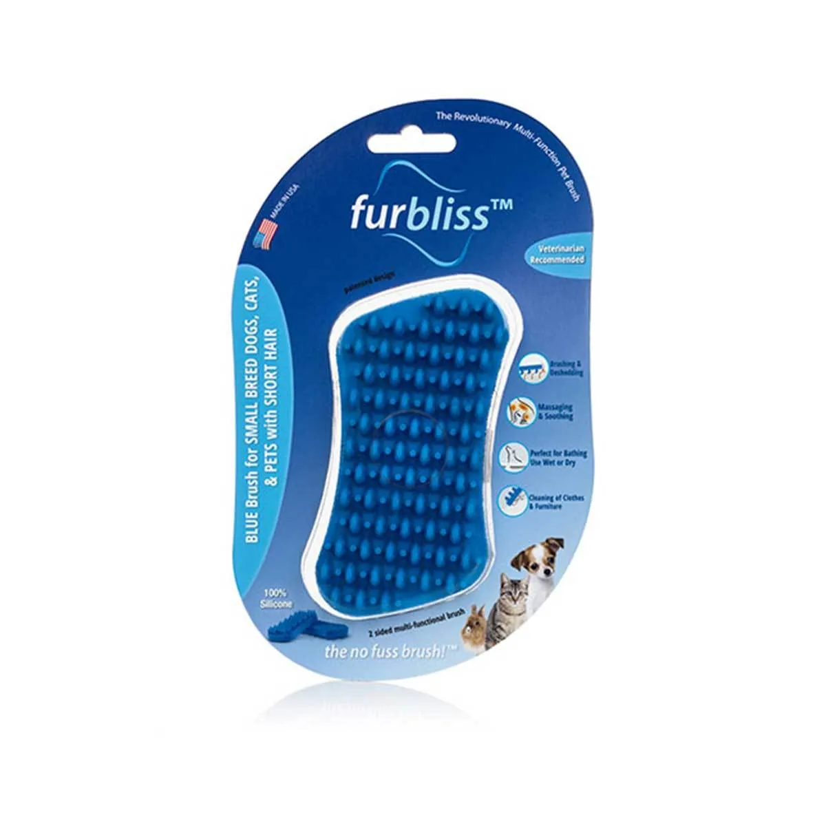 Short Hair Brush for Small Pets