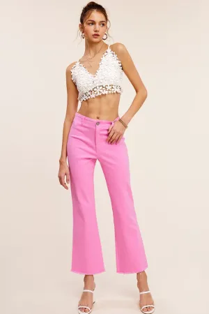 Stand Out Pants in Candy and Tan