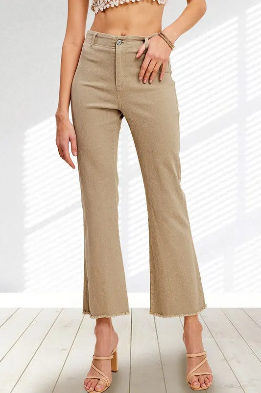 Stand Out Pants in Candy and Tan