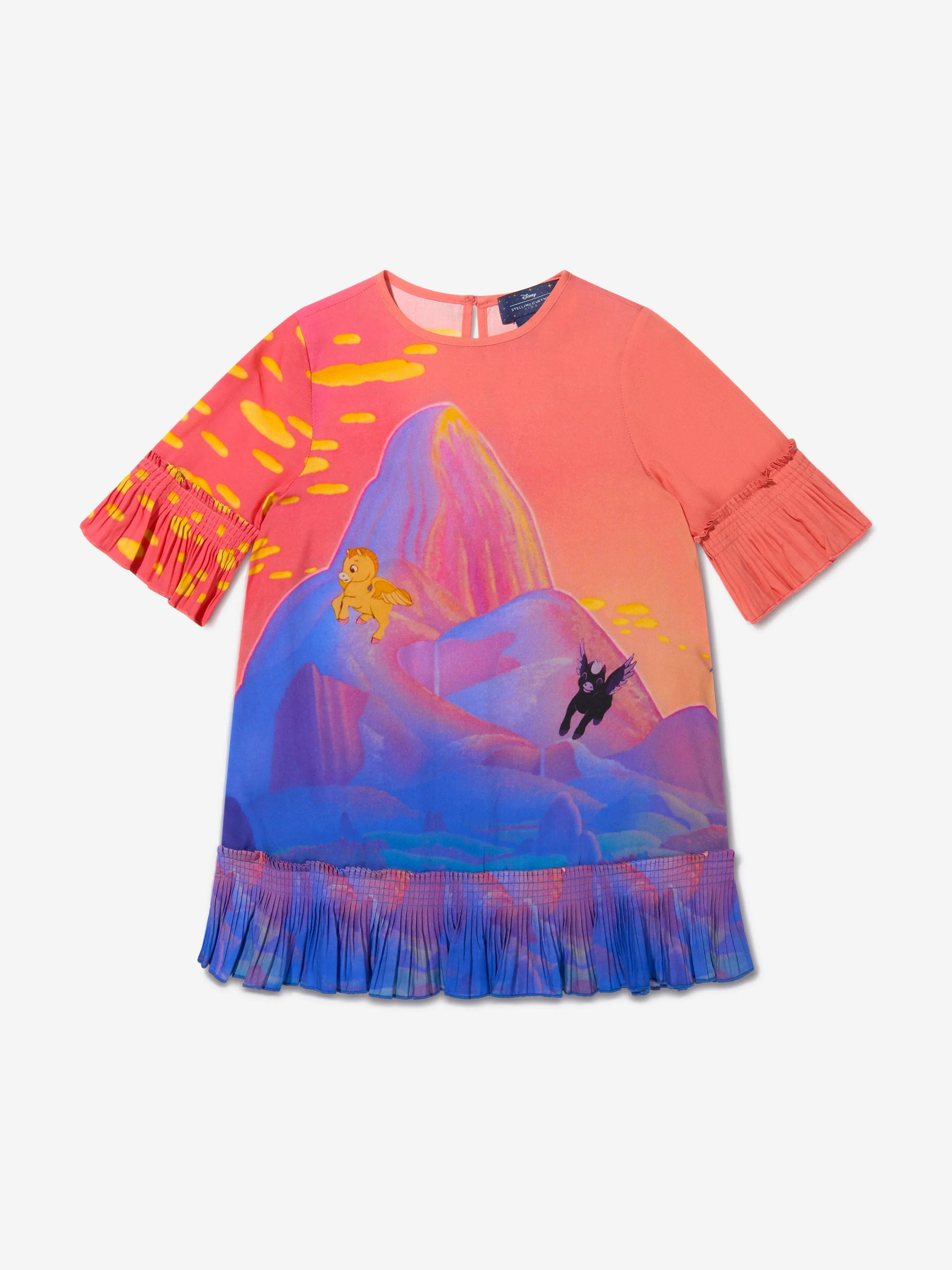 Stella McCartney Girls Disney Fantasia Mount Olympus Dress