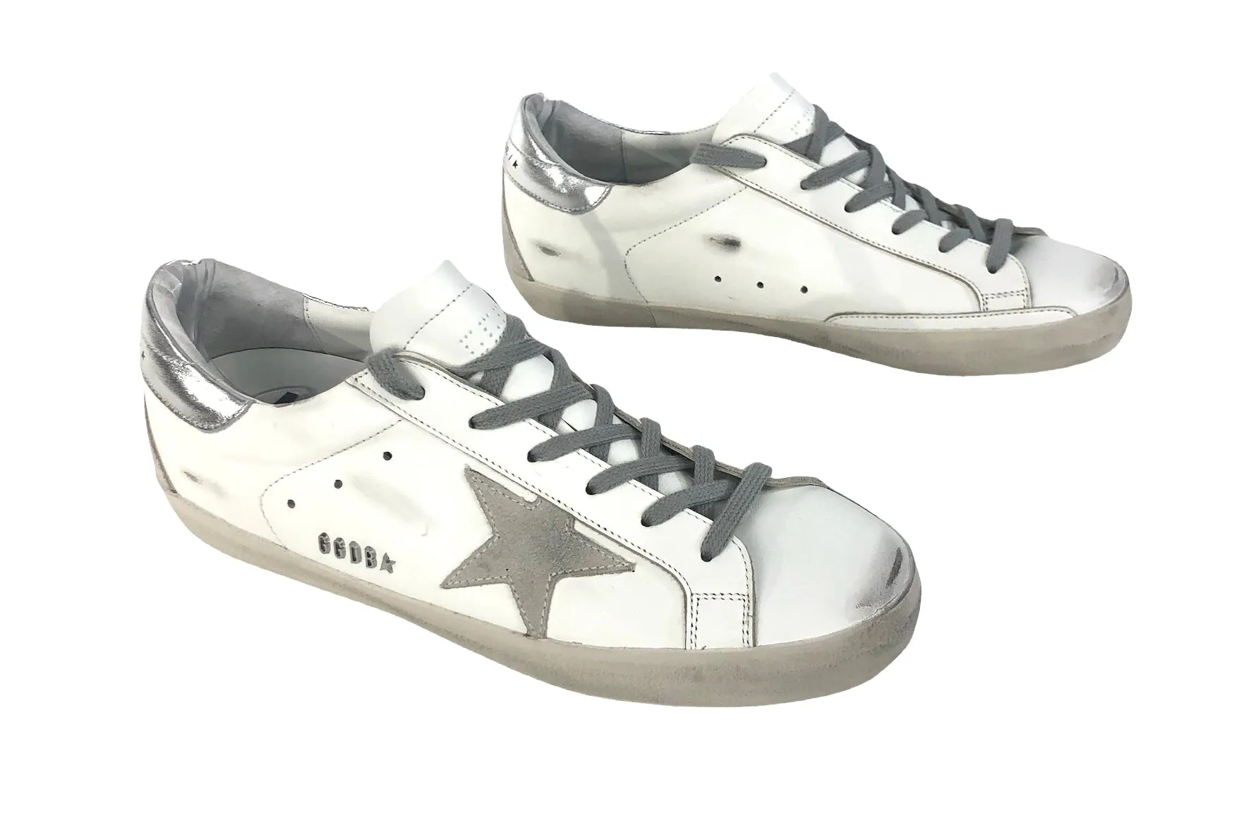 Superstar Mixed Leather Sneakers | Size US 9/9.5 - IT 40