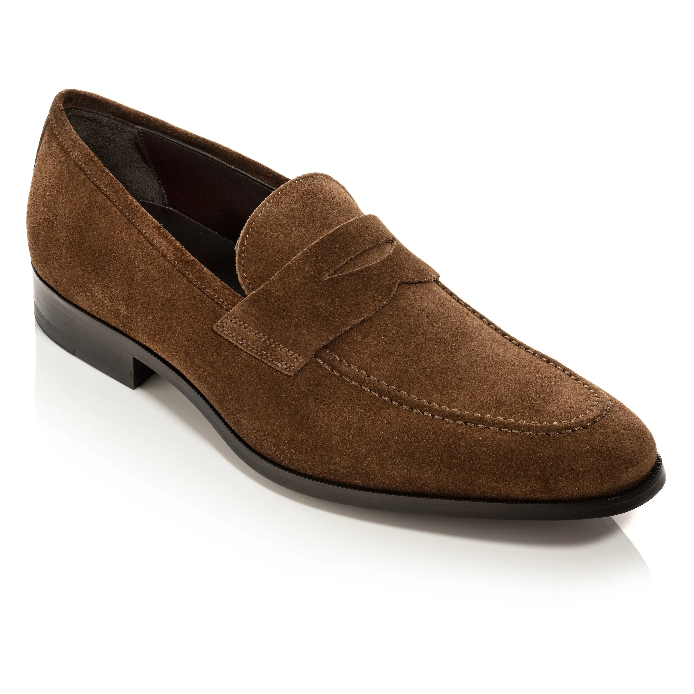 Tesoro Mid Brown Suede Slip On