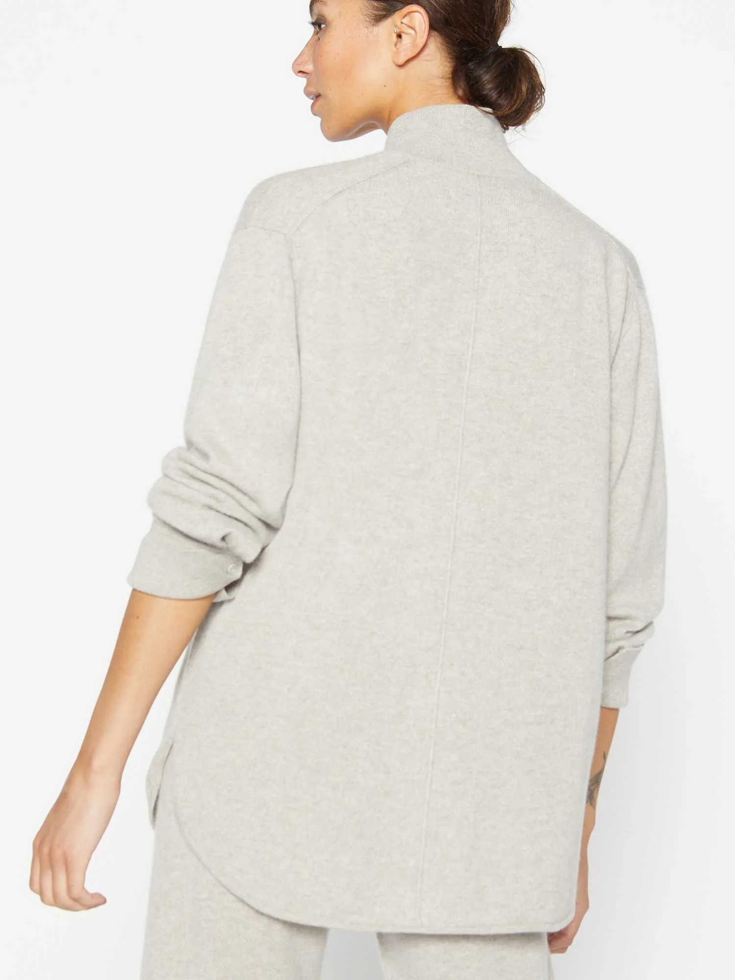 The Andre Luxe Cashmere Shacket