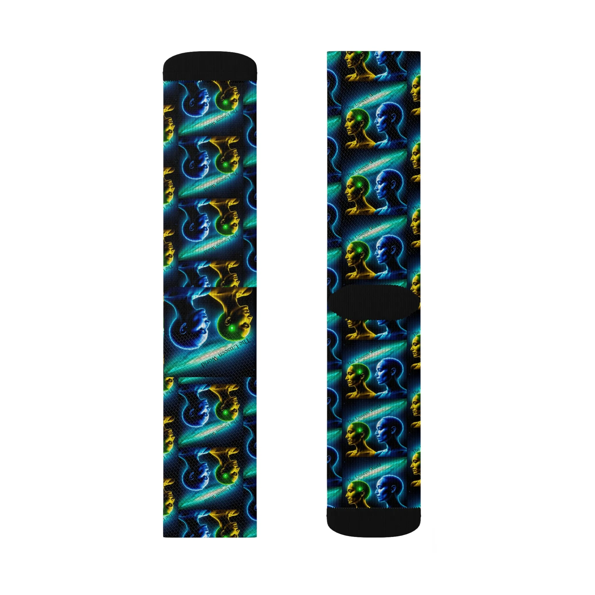 The Unseen World Sublimation Socks