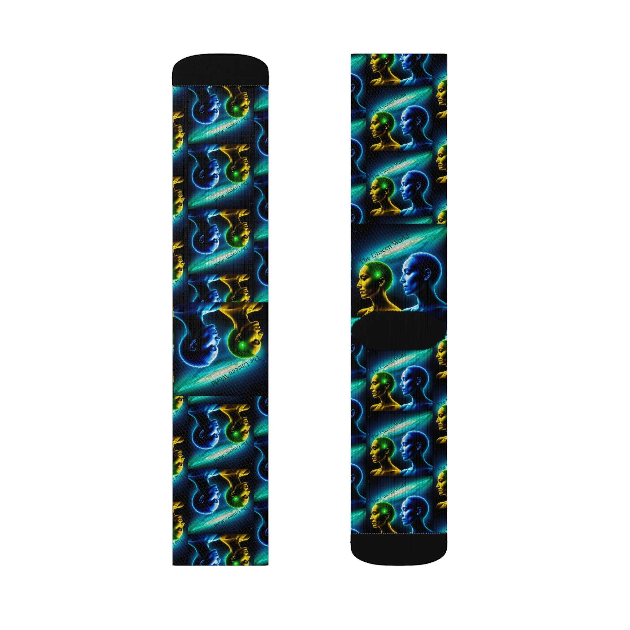 The Unseen World Sublimation Socks