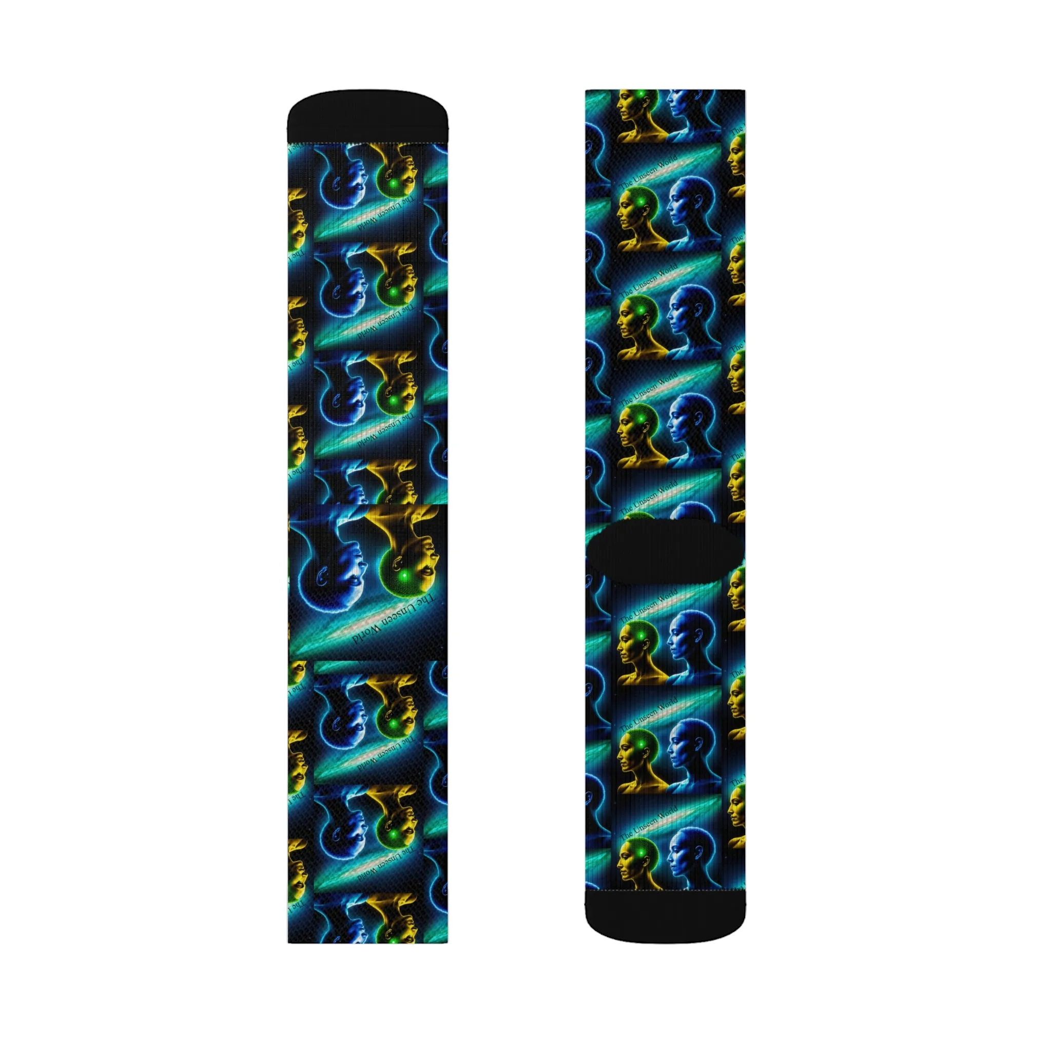 The Unseen World Sublimation Socks