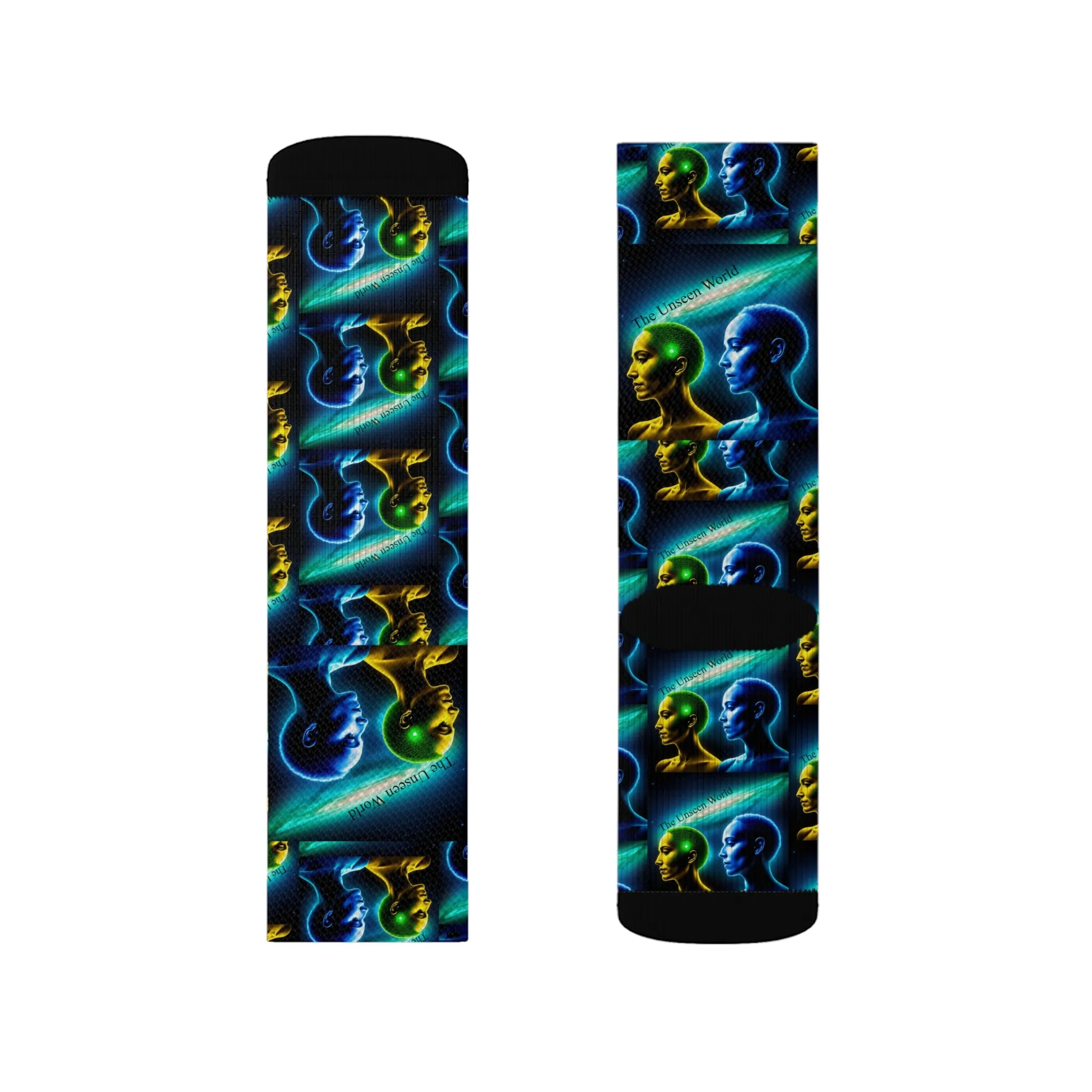 The Unseen World Sublimation Socks