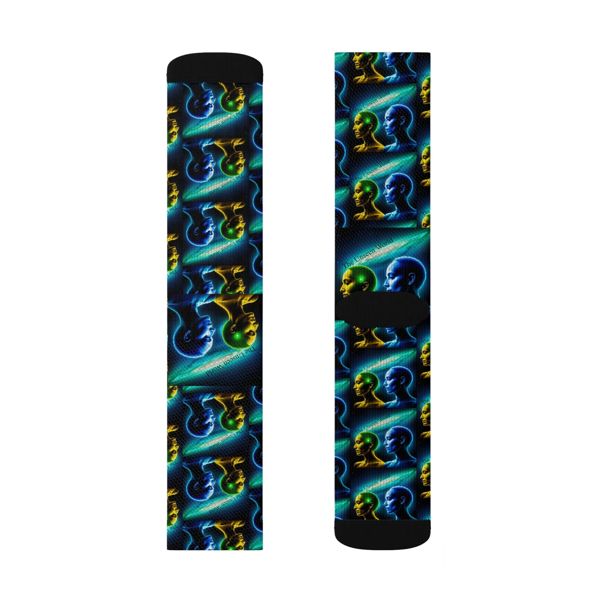 The Unseen World Sublimation Socks