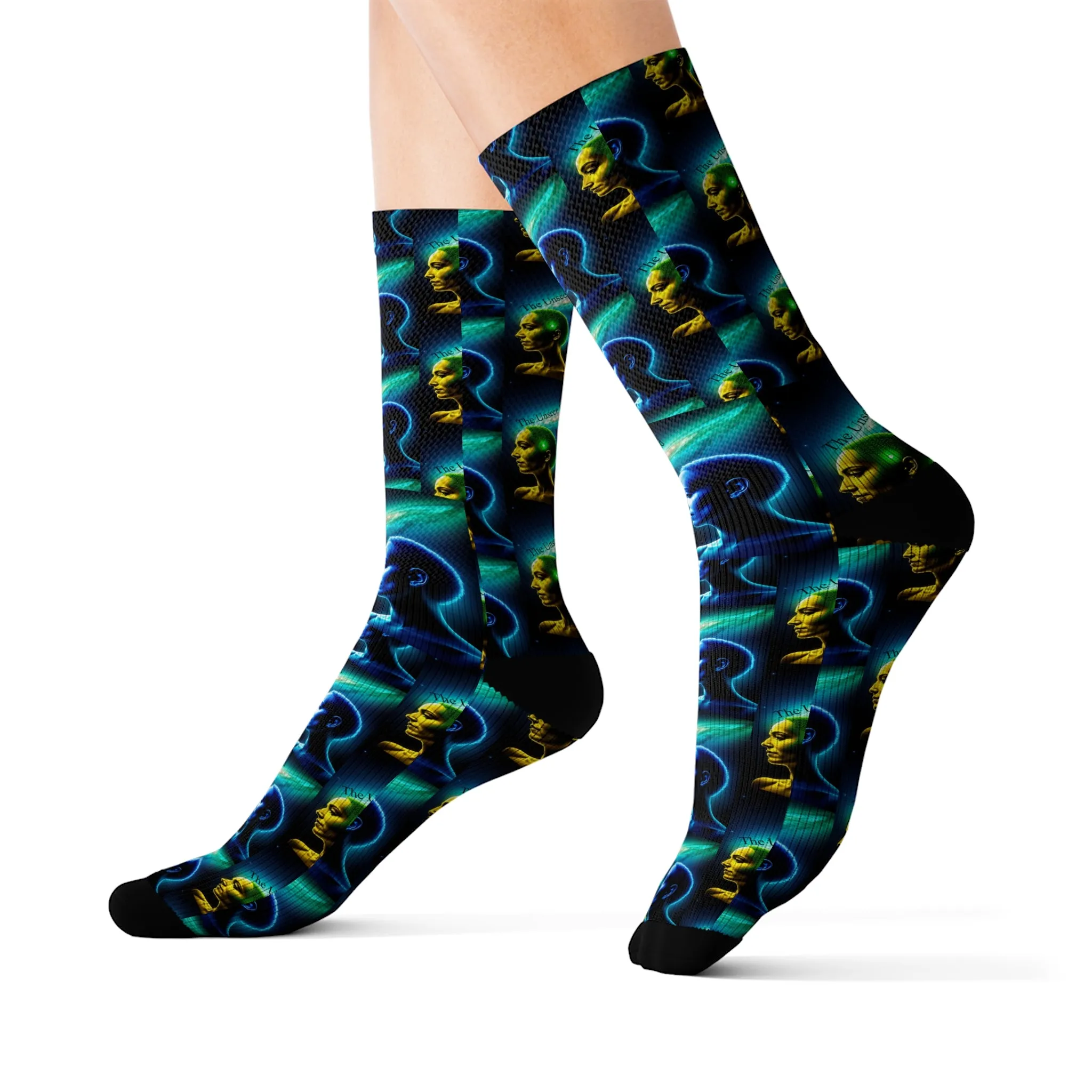 The Unseen World Sublimation Socks