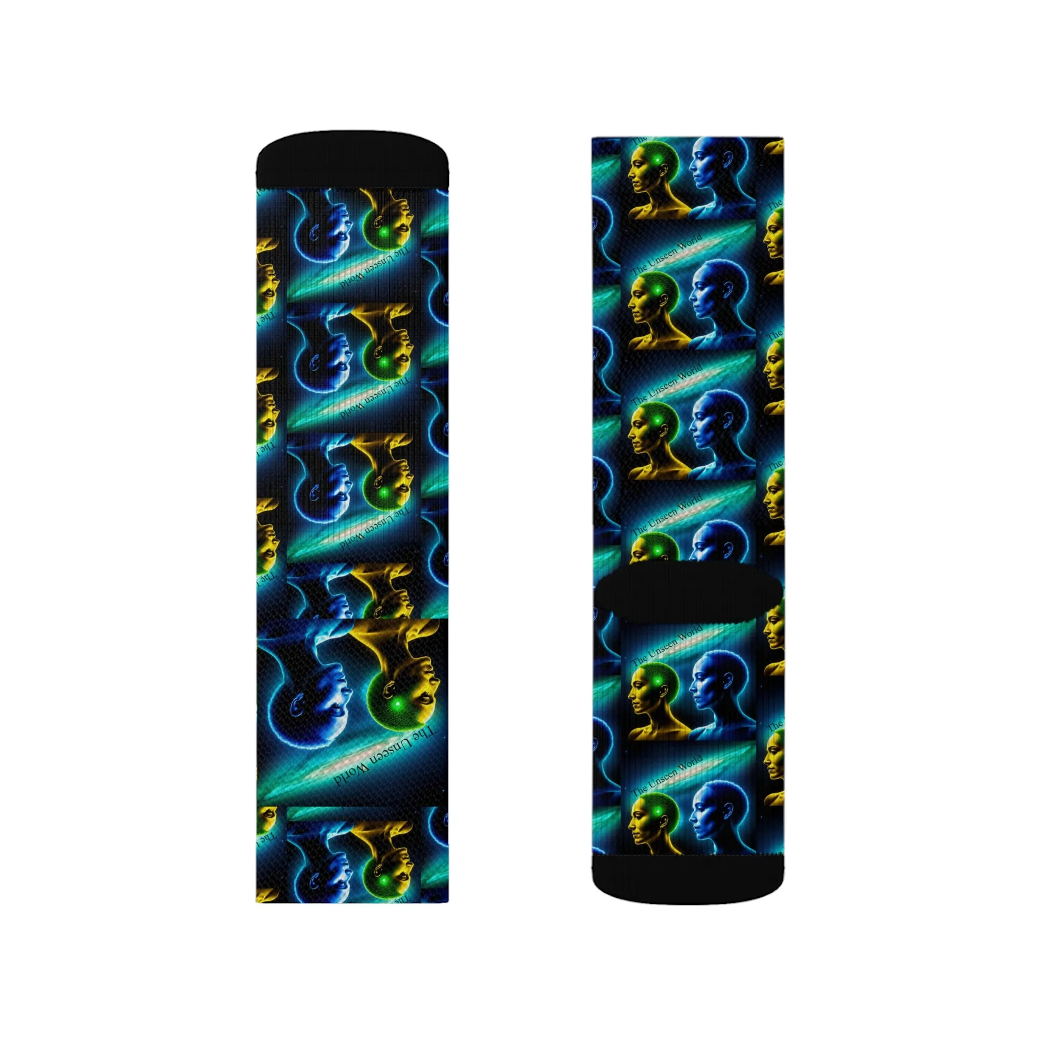 The Unseen World Sublimation Socks