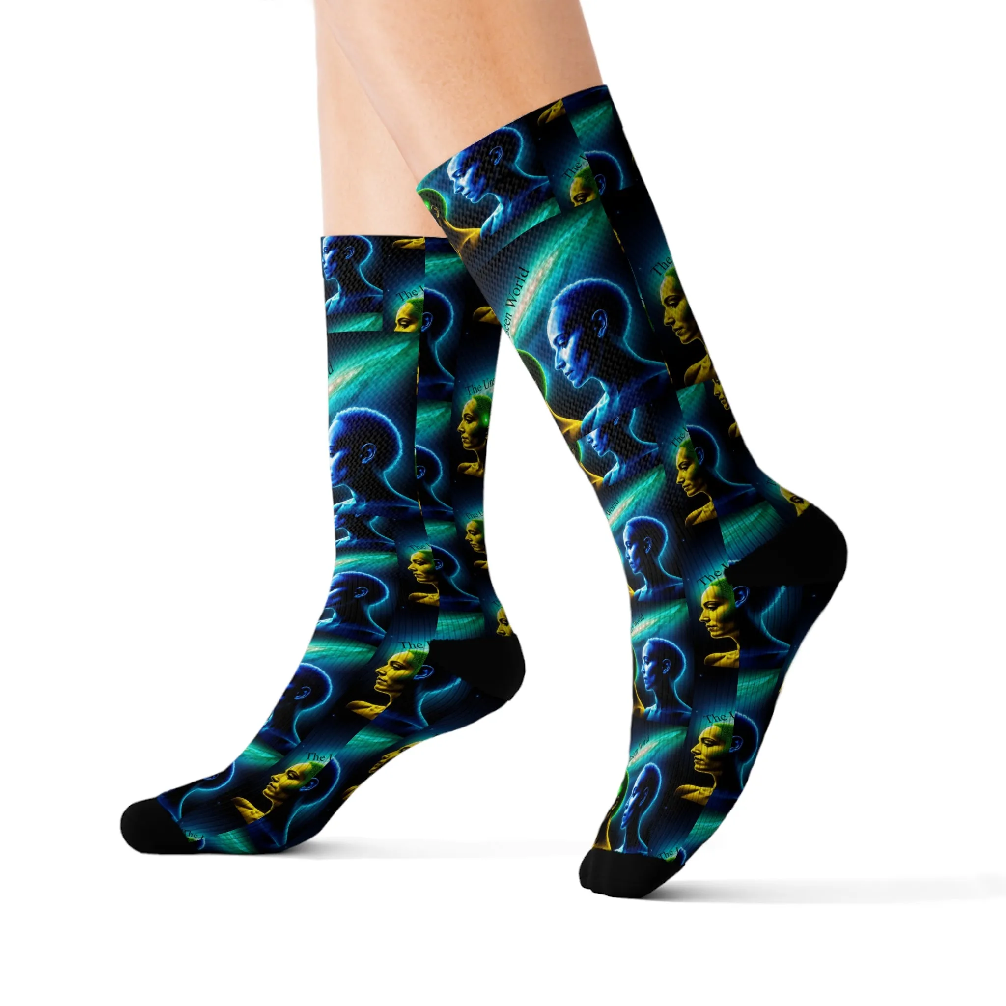 The Unseen World Sublimation Socks