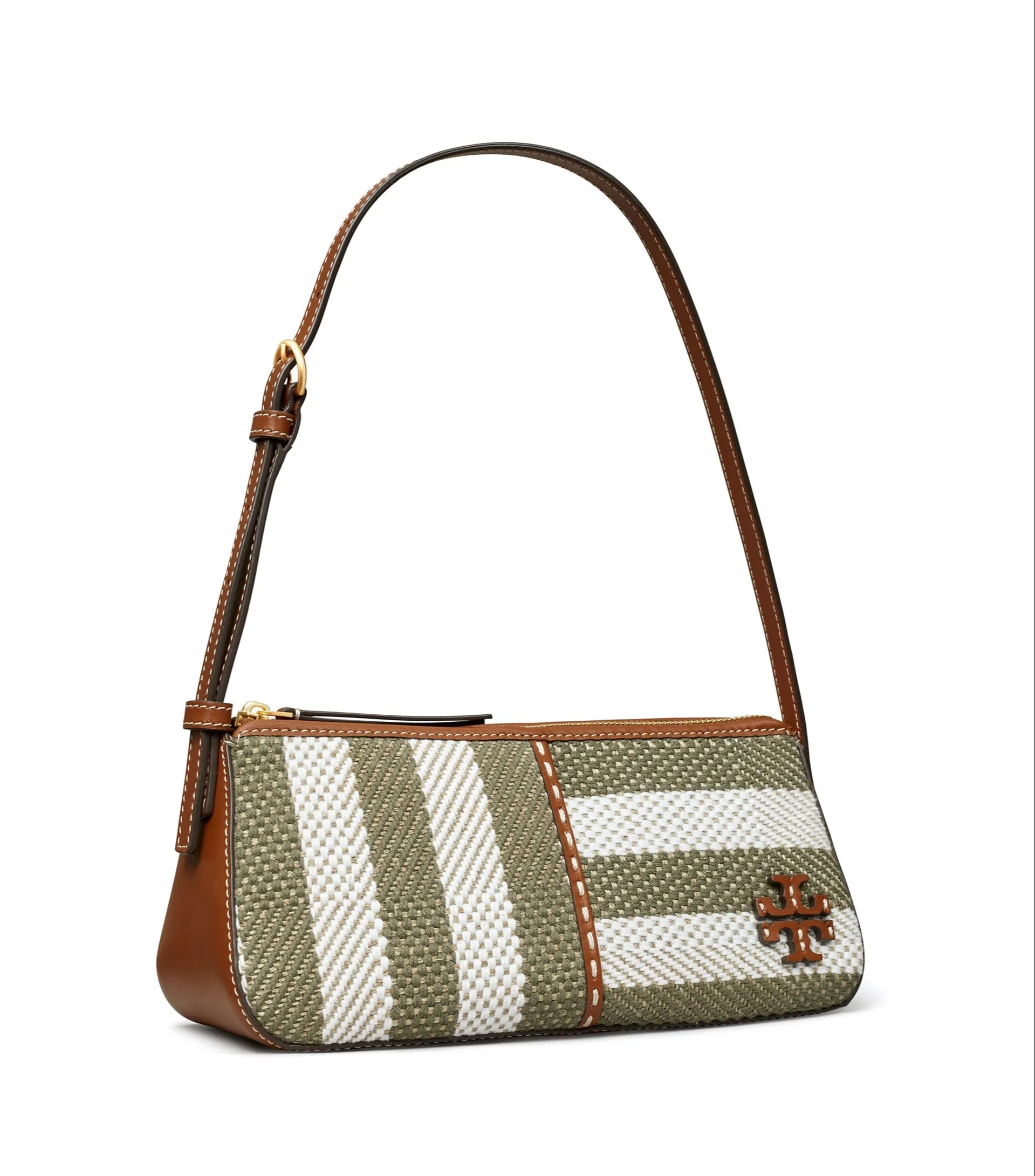 Tory Burch Multi McGraw Stripe Wedge