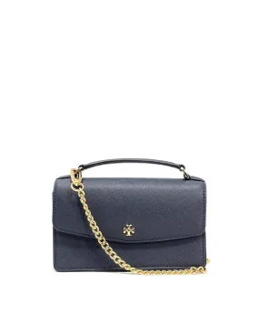 Tory Burch Tory Navy Emerson Mini Top Handle Bag