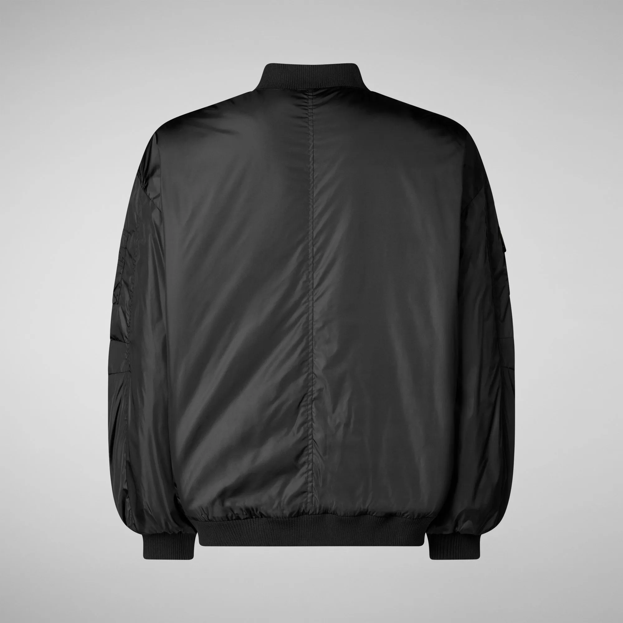 Unisex bomber jacket Usher in black