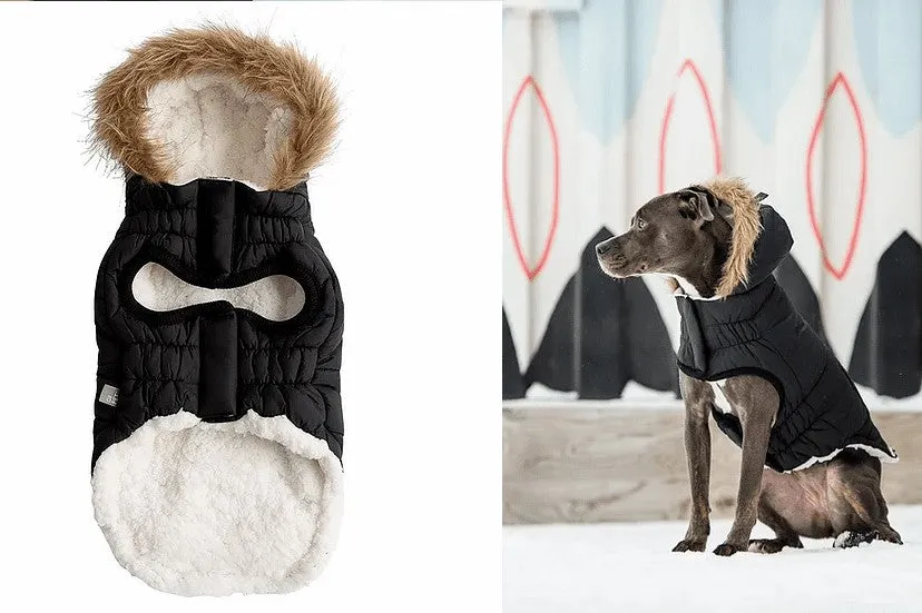 Urban Parka - Sherpa Lined Water Resistant Dog Coat