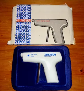 Vintage Zerostat Anti-Static Pistol For Eliminating Static On Vinyl Records