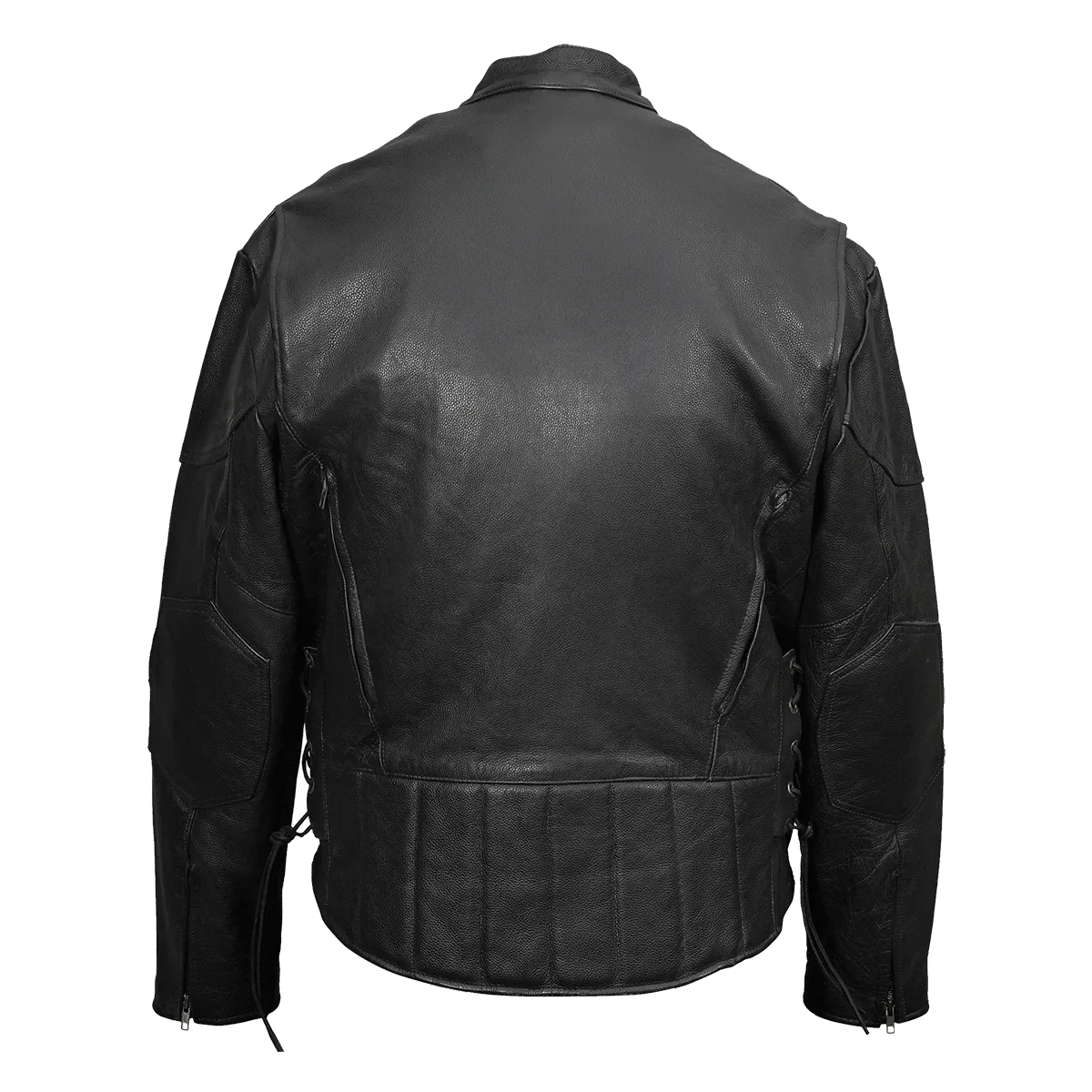 VL511 Vance Leather Men's Fully Lined Racer Jacket