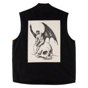 Welcome Nephilim Canvas Vest Black