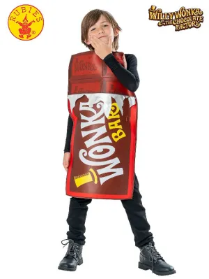 WILLY WONKA CHOCOLATE BAR COSTUME